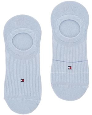 Tommy Hilfiger Ribbed Socks - Blue