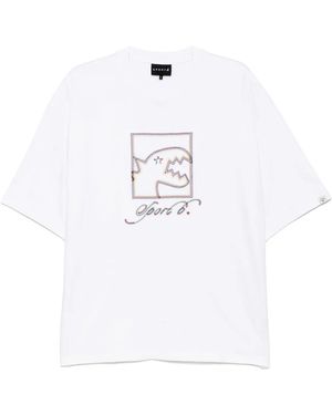 SPORT b. by agnès b. Box Dino Tシャツ - ホワイト
