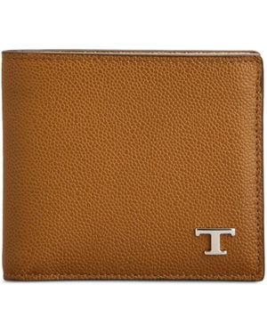 Tod's Logo-Plaque Wallet - Brown