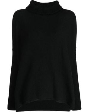 Forme D'expression Roll-Neck Wool Jumper - Black