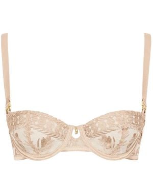 Aubade Magnetic Spell Embroidered Bra - Natural