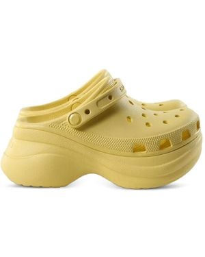 Crocs™ Mules Bae Con Plataforma - Amarillo