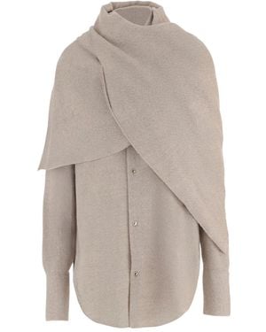 DARKPARK Wool Shirt - Grey