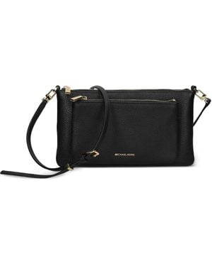 MICHAEL Michael Kors Logo-Lettering Shoulder Bag - Black