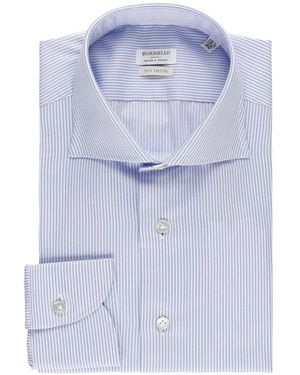 Borriello Basic Striped Shirt - Blue