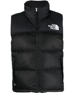 The North Face Chaleco Retro Nuptse acolchado 1996 - Negro