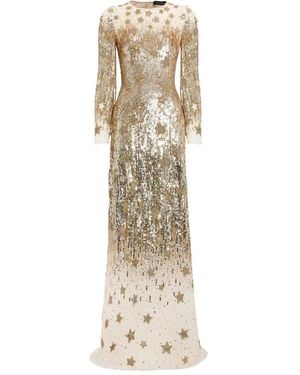Jenny Packham Galatic Jurk - Naturel