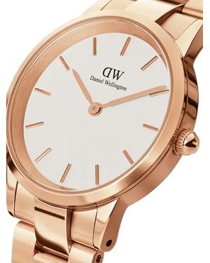 Daniel Wellington Iconic Link 36Mm Watch - Natural