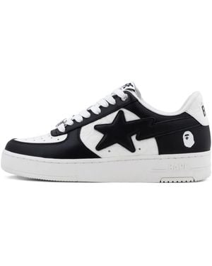 A Bathing Ape Bape Sta #3 Low-Top Trainers - Black