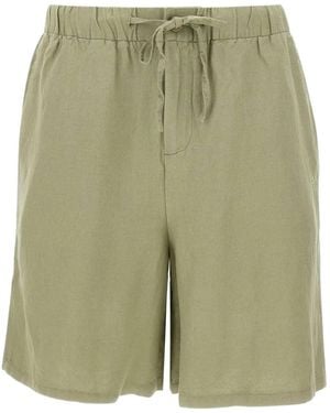 Sun 68 Drawstring Waist Shorts - Green