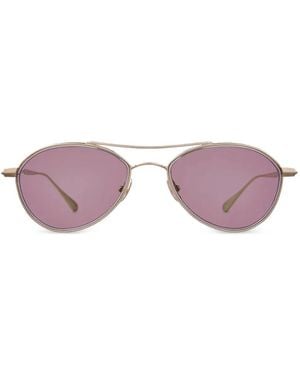 Mr. Leight Bennett S Pilot-Frame Sunglasses - Pink