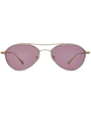 Mr. Leight Bennett S Pilot-Frame Sunglasses - Pink