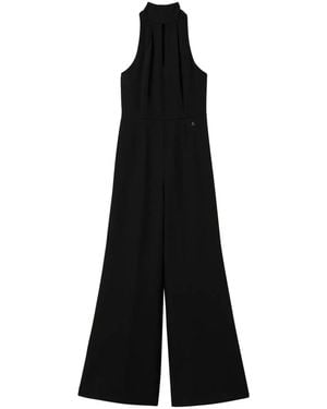 Twinset Cady Halterneck Jumpsuit - Black