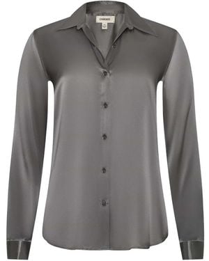 L'Agence Tyler ロングスリーブ シャツ - グレー