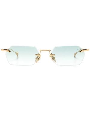 Eyepetizer Square-Frame Gradient-Lenses Sunglasses - Metallic