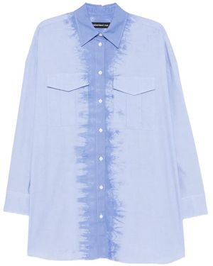 Department 5 Chemise À Poches À Rabat - Blue