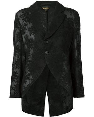 Comme des Garçons Lace Blazer - Black