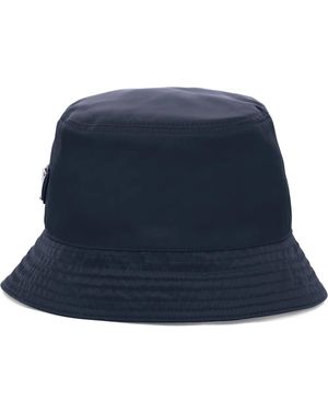 Prada Midnight Re-Nylon Hat - Blue