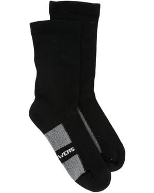 Rick Owens Glitter Socks - Black