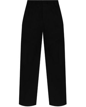 Maison Kitsuné Logo-Patch Trousers - Black
