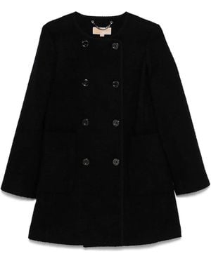 MICHAEL Michael Kors ブークレ コート - ブラック