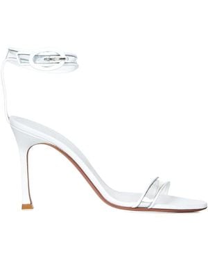 AMINA MUADDI Sandales 95 Mm À Brides Kim - Blanc