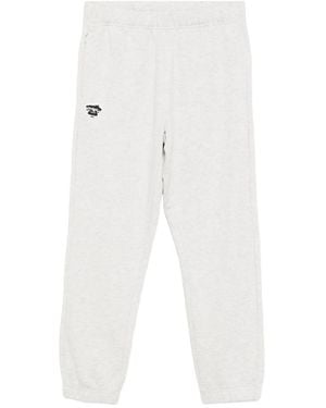 Aape By A Bathing Ape Logo-Patch Track Trousers - White
