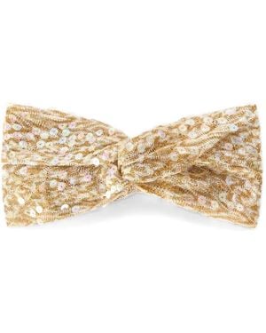 Missoni Haarband Verfraaid Met Pailletten - Naturel