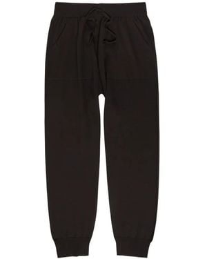 John Smedley Pantalones De Chándal Henning - Negro