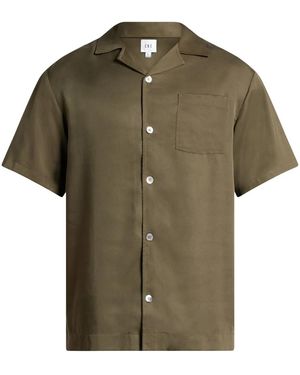 CHE Camp-Collar Short-Sleeve Shirt - Green