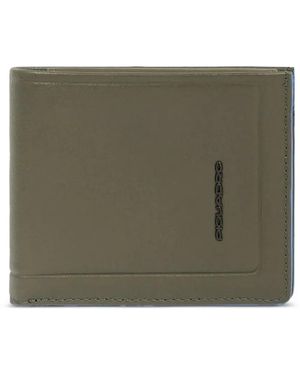 Piquadro Logo-Lettering Wallet - Natural