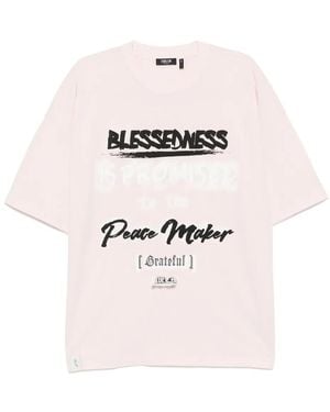 FIVE CM Graphic-Print T-Shirt - Pink