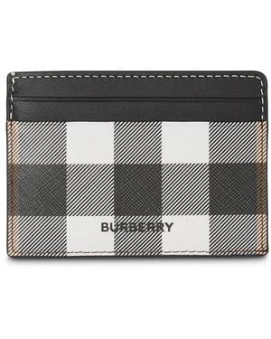 Burberry Geruite Pasjeshouder - Meerkleurig