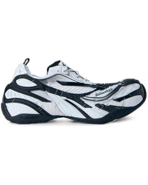 Balenciaga Soleless Mesh-Panelled Sneakers - White