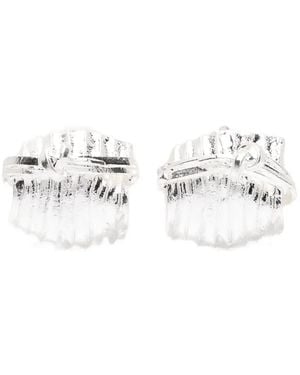 Completedworks Pendientes Texturizados - Blanco