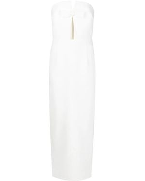 The New Arrivals Ilkyaz Ozel ストラップレス イブニングドレス - ホワイト