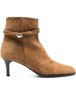 Isabel Marant Miniki Suede Ankle Boots - Brown