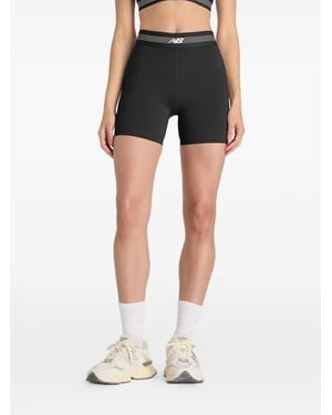 New Balance Ac Fitted Short - Blue
