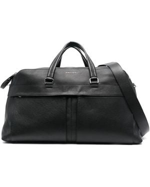 Orciani Micron Leather Tote Bag - Black