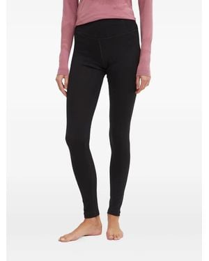Icebreaker Logo-Waistband Leggings - Black