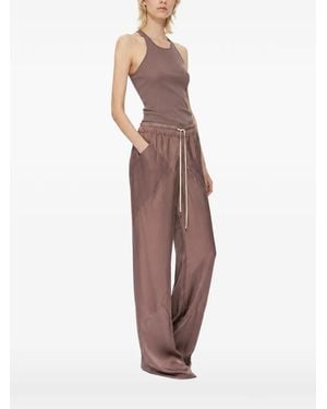 Rick Owens Basic Rib Tank - Brown