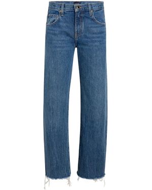KHAITE The Kerrie Mid-Rise Jeans - Blue