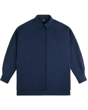 Fay Camicia Oversize - Blu