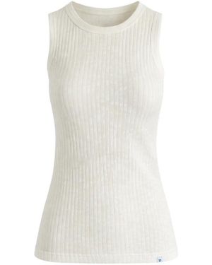 Woc Ribbed Top - White