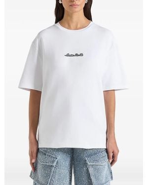 Manière De Voir T-Shirt Ample Ts001 Signature - White
