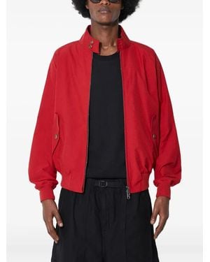 Baracuta Giacca Con Zip - Rosso