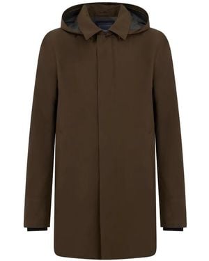 Herno Hooded Parka - Brown