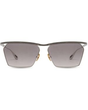 Jacques Marie Mage Bresson Brille Mit Geometrischem Gestell - Grau