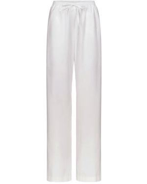 Loulou de Saison Hespero Lds ドローストリング パンツ - ホワイト