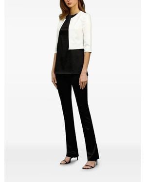 Susan Bender Zip-Up Leather Jacket - Black